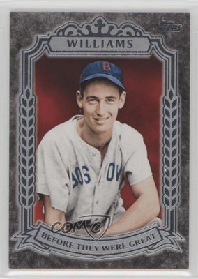 2014 Topps Before They Were Great Ted Williams #BG-22 HOF 0t2