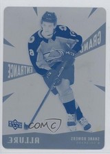 2020 Upper Deck Allure Grand Entrance Printing Plate Cyan 1/1 Shane Bowers 4o1