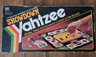 Vintage Showdown Yahtzee Dice Board Game Milton Bradley 1991 Complete