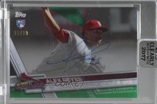 2017 Topps Clearly Authentic Auto Green 95/99 Alex Reyes #CAAU-ARE Auto 0t2