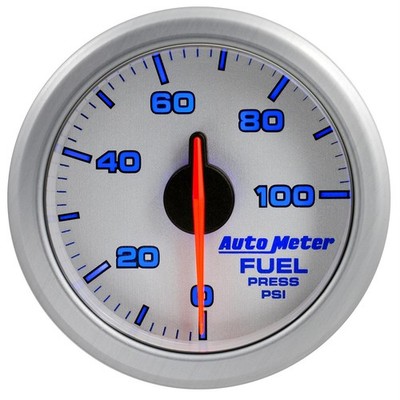 AutoMeter 9171-UL 2-1/16 Inch Fuel Pressure, 0-100 PSI, Silver