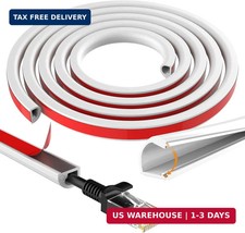 39" Silicone TV Cord Hider for Wall Mounted TV, Self-Adhesive Wire Hiders for TV