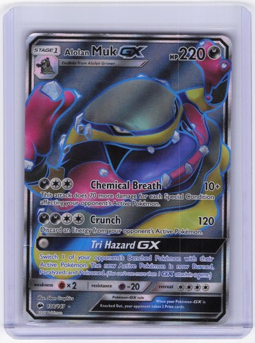 SM - Burning Shadows #138/147 Alolan Muk GX (Full Art)
