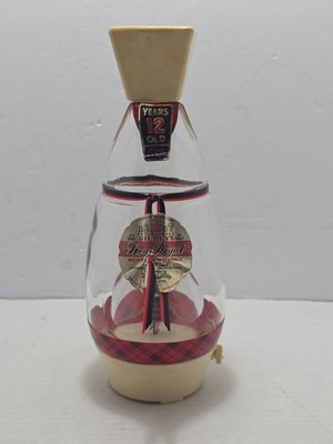 1963 Empty Gilbey's Spey 12 Year Royal Scotch Whisky Music Box Working 