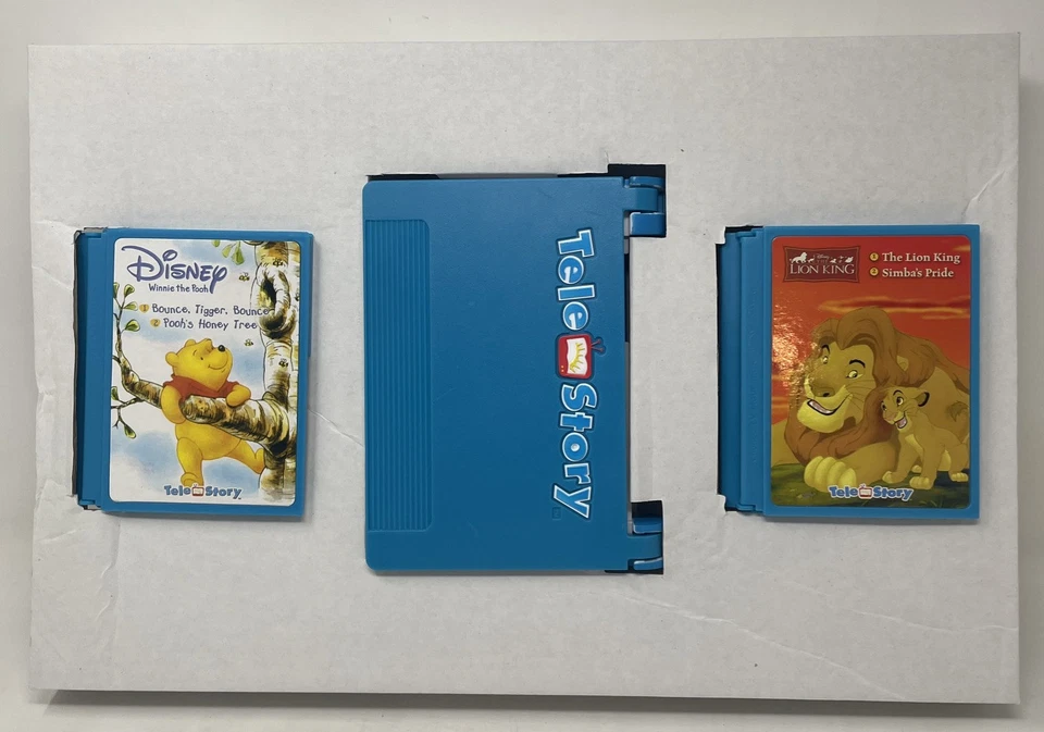 Telestory Interactive Storybook System Disney Lion King Winnie the Pooh Learning - Image 4 of 4