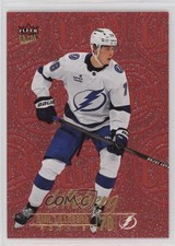 2024-25 Upper Deck Fleer Ultra Medallions Ruby Red 5/50 Emil Lilleberg #M-6 08a0