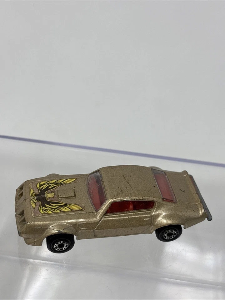 Pontiac Firebird 1979 Matchbox Superfast #16 transmisión automática Lesney Inglaterra genuino Foto 2 de 4