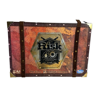 #ad Hasbro Risk 60th Anniversary Edition The Game of Strategic Conquest Complete $32.00