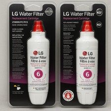 LG LT800P ADQ73613401 Refrigerator Water Filter 2-Pack Genuine Sealed
