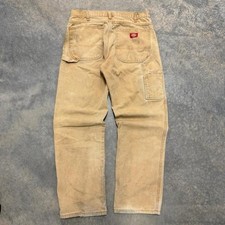 Vintage dickies distressed carpenter canvas p...