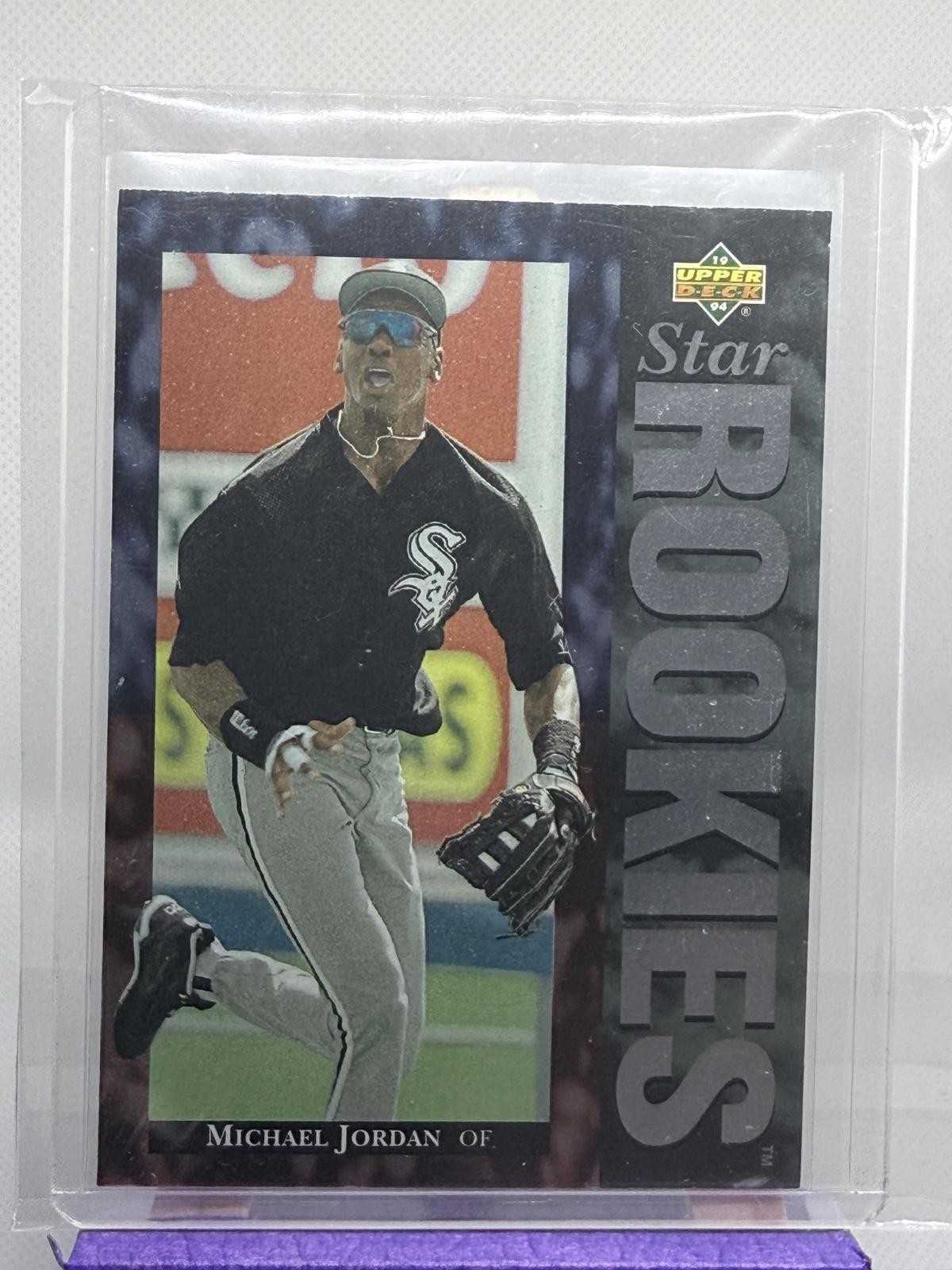 1994 Upper Deck #19 Michael Jordan; HOF, RC White Sox