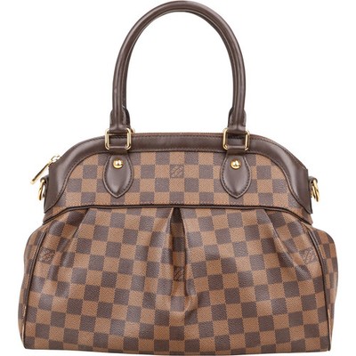Louis Vuitton Monogram Damier Ebene Canvas Trevi PM Handbag Tasche
