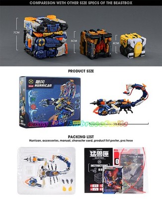 52TOYS BEASTBOX BB-60 Hurrican Scorpion Transform Mecha Beast