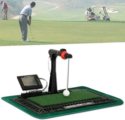 Indoor Digital Swing Praxis Golf Swing Trainer Englisch Panel Digital