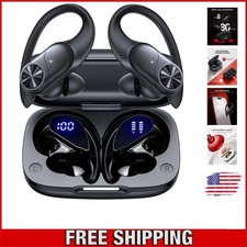 High-Fidelity Sports Earbuds with Deep Bass & Noise Cancellation - Waterproof