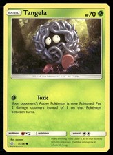 Tangela 5/236 Common Cosmic Eclipse Pokemon Lightly Played
