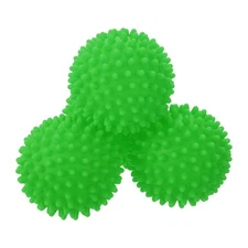 4pcs Reusable Laundry Dryer Ball for Fabric Softener Reduce Drying Time Green
