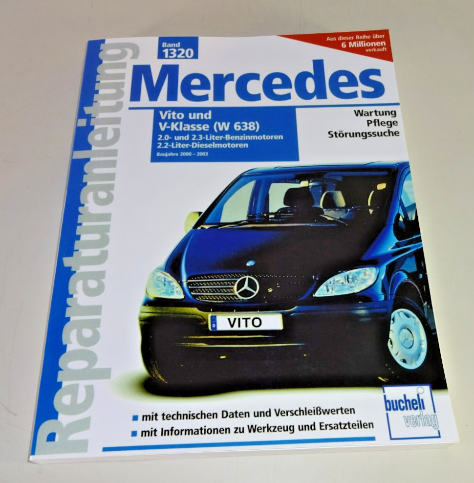 Repair Manual Mercedes Vito 113 / 114 / 108 CDI - W 638 - Years From 2000