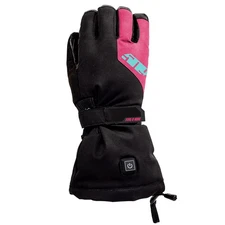 509 Backcountry Ignite Snowmobile Gloves Heated Waterproof Insulated Raspberry