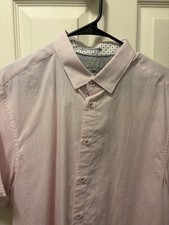Ted Baker Men s Short Sleeve Slim Fit Button Shirt NWT Size 6