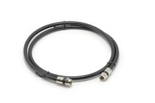 Black, High Speed RG6 Coax, Solid Copper Coaxial Cable, 10 Feet 3 Meter