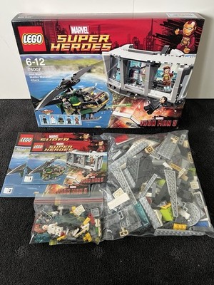 Lego Marvel Superheroes 76007 - Ironman: Malibu Mansion Attack - 100% Complete