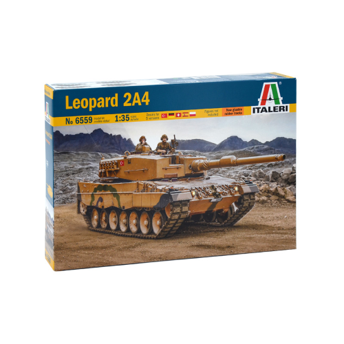 Leopard 2A4 Kit 1:35 Italeri Kit Mezzi Militari -D- Neues Modell-image