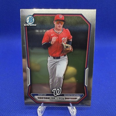 2026 Bowman CHROME Baseball Prospects BCP-95 Eli Willits, Washington Nationals