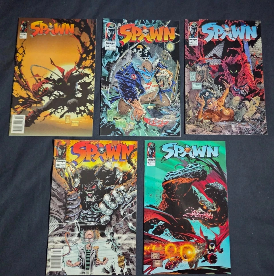 ENORME LOTE DE 47 cómics de imagen Spawn algunos duplicados como se indica, ¡ver descripción! Foto 2 de 4
