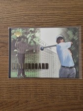 2001 Tiger Woods #90 Leader board Upper Deck