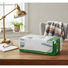 6-3/4 Envelopes, 3-5/8" X 6-1/2", Security Printed Lining for Privacy, Press it