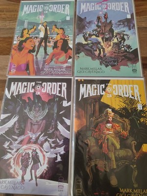 The Magic Order vol. 3 #1 -4 - Image Comics - Mark Millar