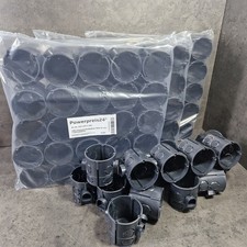 100 Stück unterputz Schalterdose Gerätedose schwarz tief 60 / 61 mm UP HUP