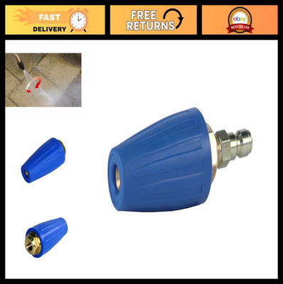 #ad High Pressure Washer Turbo Nozzle 4000 PSI 3.0 GPM 1 4quot; Quick Connect Alloy $41.99