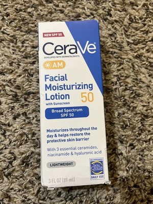Facial Moisturizing Lotion Cera ve . AM .Broad Spectrum SPF 50