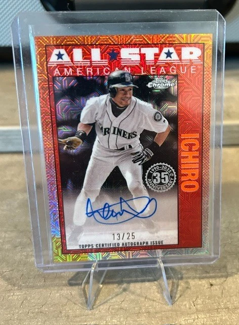 Ichiro Suzuki Autographed Baseball Sports Trading Cards for sale