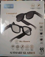 AIMB G1 AI Smart Glasses, Camera, Wi-Fi Bluetooth USB, Video, Sunglasses 