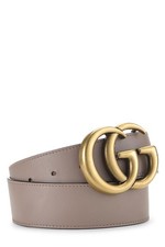 Gucci Pink Leather GG Marmont Belt 75 - WGACA