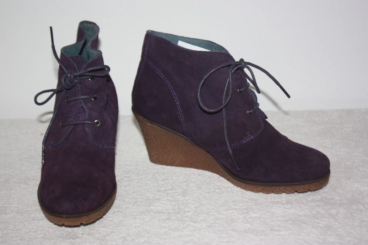 Chaussures à Talons Kickers Noires En Cuir Véritable - Taille 36 - Occasion En Superbe état (TBE)