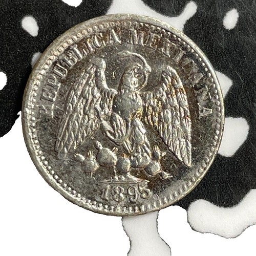 1895 ZS FZ Mexico Rays Cap Silver 8 Rel AU+ # | eBay