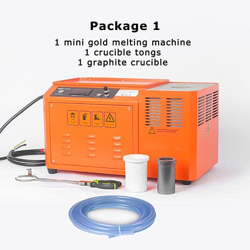Gold Silver Smelting Machine Intermediate Frequency Induction Melting Furnace