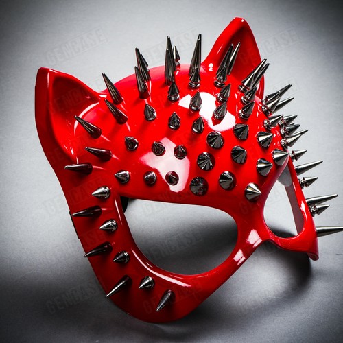 Steampunk Spike Halloween Men & Women Cosplay Costume Masquerade Wild Party Mask - Picture 21 of 61