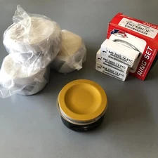 Forged JE Pistons w/Tuff Skirt and Thermal Barrier Crown for Saab B235 Engine 