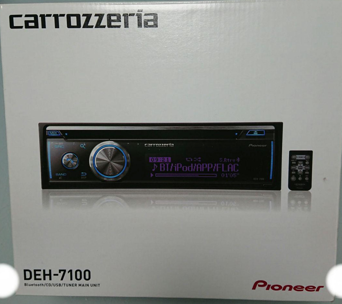 ☆ カロッツェリア DVDプレーヤー FH-7100DVD Bluetooth FH-7100DVD FH