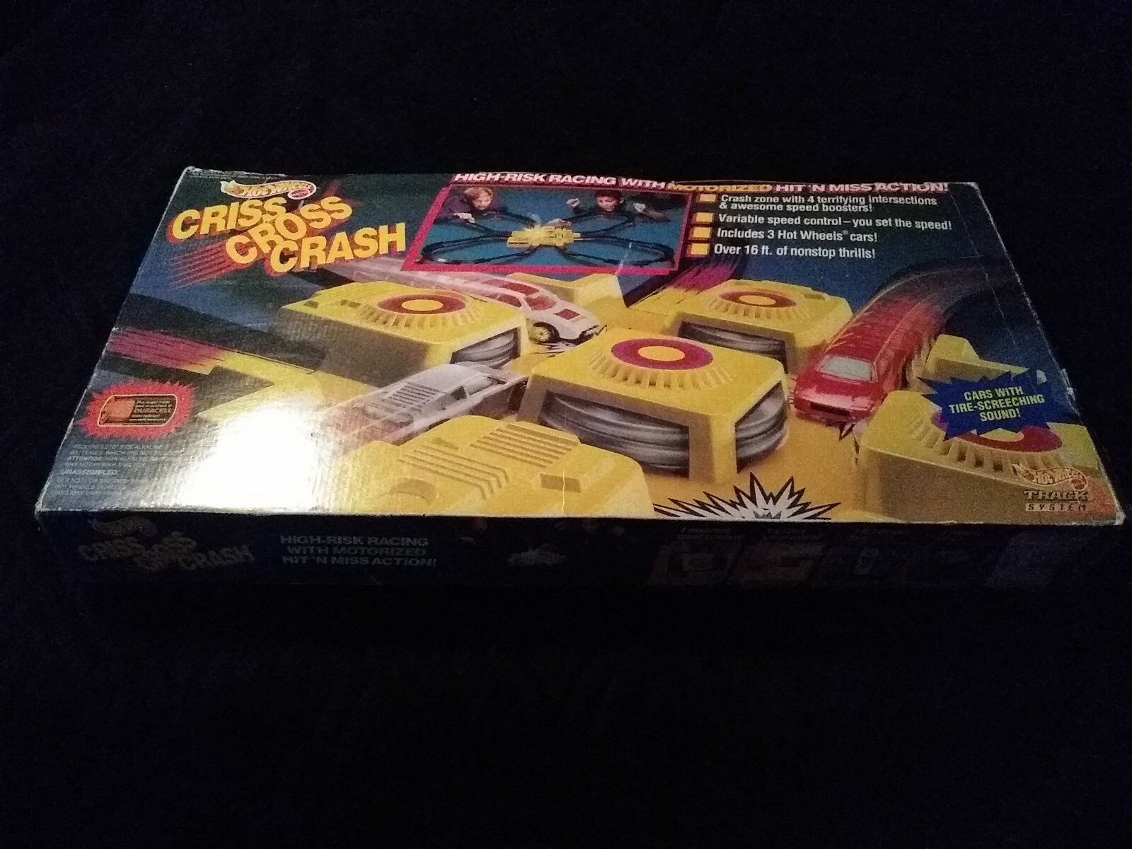 hot wheels criss cross crash track set ebay