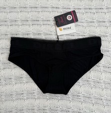 Vintage Diesel Black Modal Fabric Panties Women s Size L/M