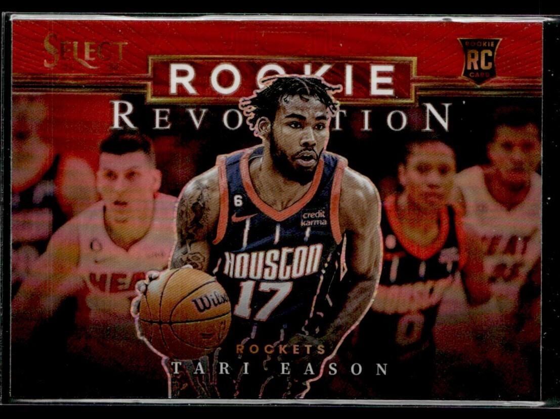 2022-23 Panini Select Rookie Revolution Red Prizm Tari Eason RC #17 ST1