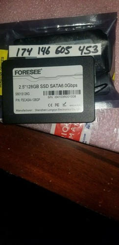 2.5 INCHE 128GB SSD SATA 6.0Gps TESTED WORKING FSCASAI-128GP - 第 1/1 張圖片