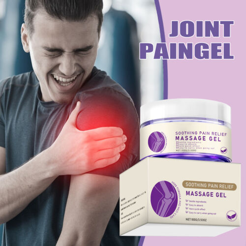Soothes Knees Lumbar Neck Hands And Feet Joint Gel Joint Pain Gel Purple Gel - Picture 2 of 12
