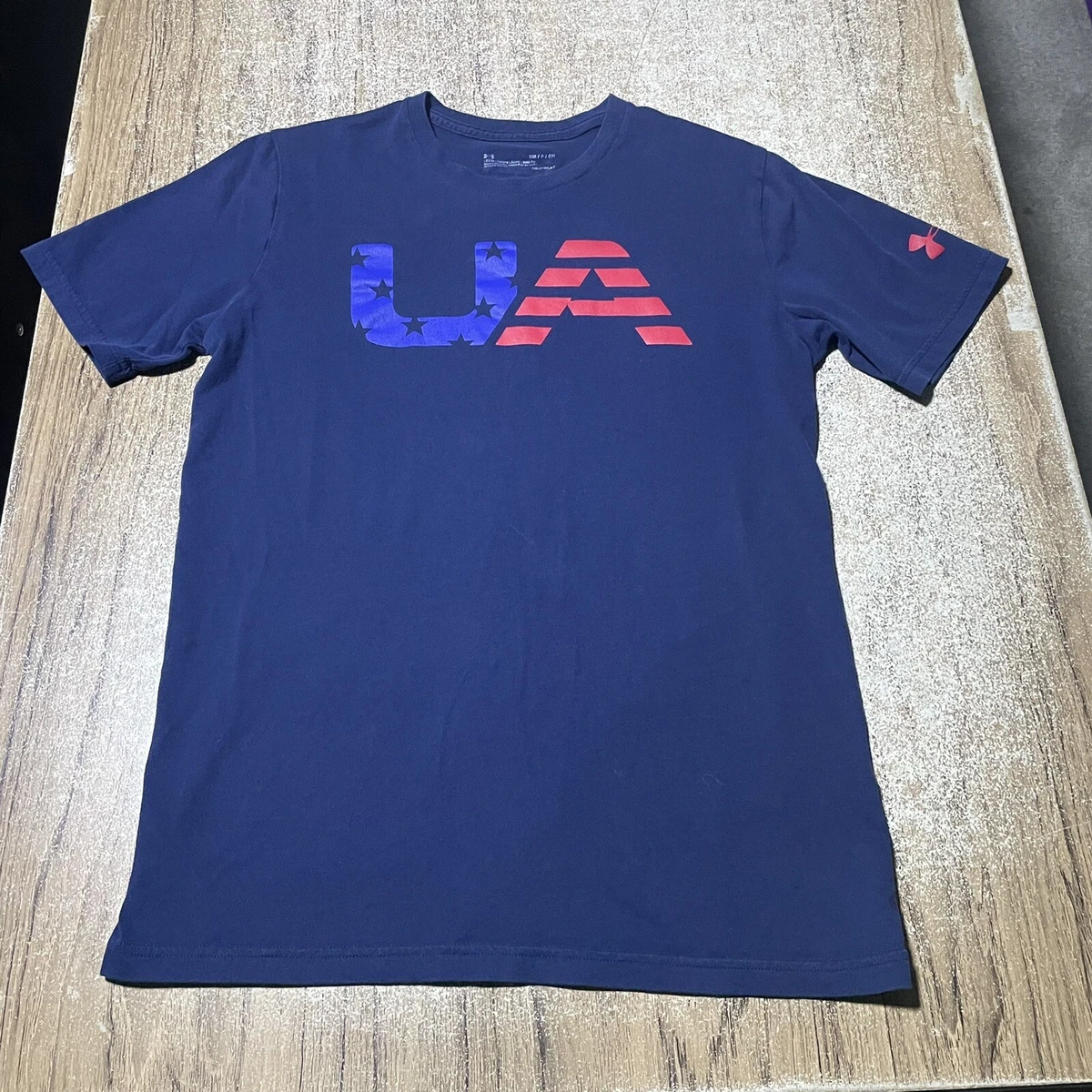 Under Armour USA Tee Shirt Size S 26661